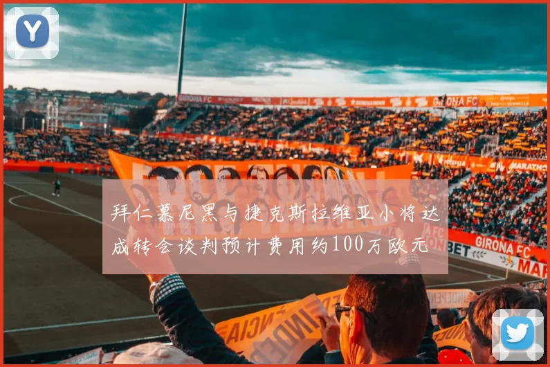 拜仁慕尼黑与捷克斯拉维亚小将达成转会谈判预计费用约100万欧元